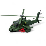 TRENDMASTERS GODZILLA APACHE ATTACK COPTER NEAR COMPLETE EXCELLENT CONDITION - DT Collectable Toys