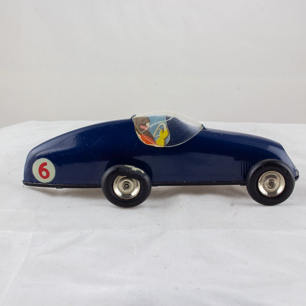 Triang Minic No. 13M Racing Car, Tinplate & Clockwork Excellent Boxed Working