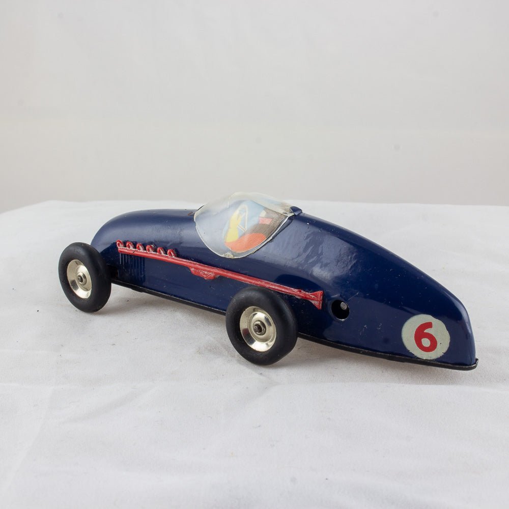 Triang Minic No. 13M Racing Car, Tinplate & Clockwork Excellent Boxed Working