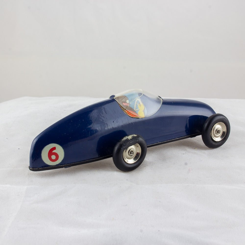 Triang Minic No. 13M Racing Car, Tinplate & Clockwork Excellent Boxed Working