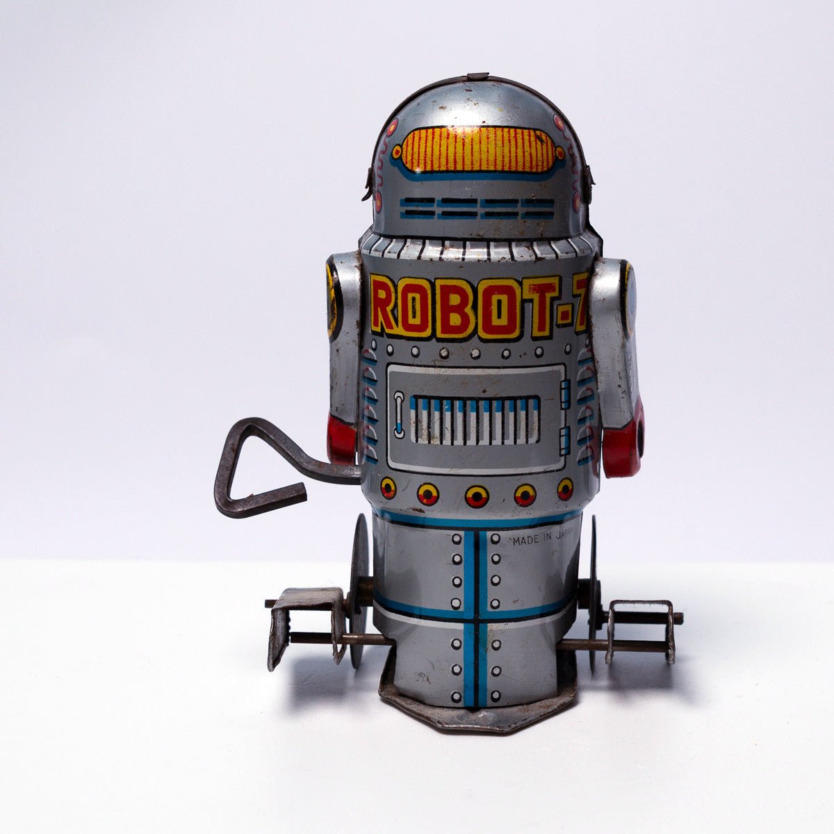 Vintage 1966 Noguchi Robot - 7 Excellent Original 1960's Japan Made Tinplate Toy Robots & Space Toys Picture 4