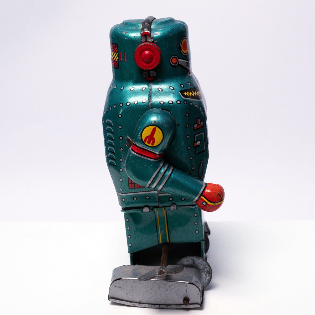 Vintage 1968 Noguchi Mechanical Mighty Robot Excellent with Box Robots & Space Toys Picture 8