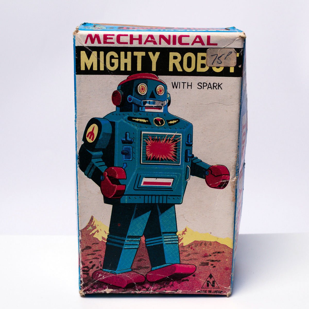 Vintage 1968 Noguchi Mechanical Mighty Robot Excellent with BoxRobots & Space Toys Picture 11