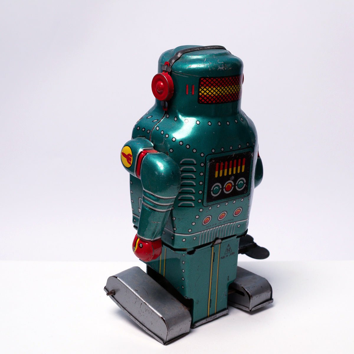 Vintage 1968 Noguchi Mechanical Mighty Robot Excellent with Box