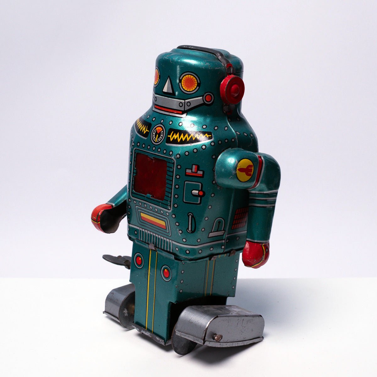 Vintage 1968 Noguchi Mechanical Mighty Robot Excellent with Box Robots & Space Toys Picture 2
