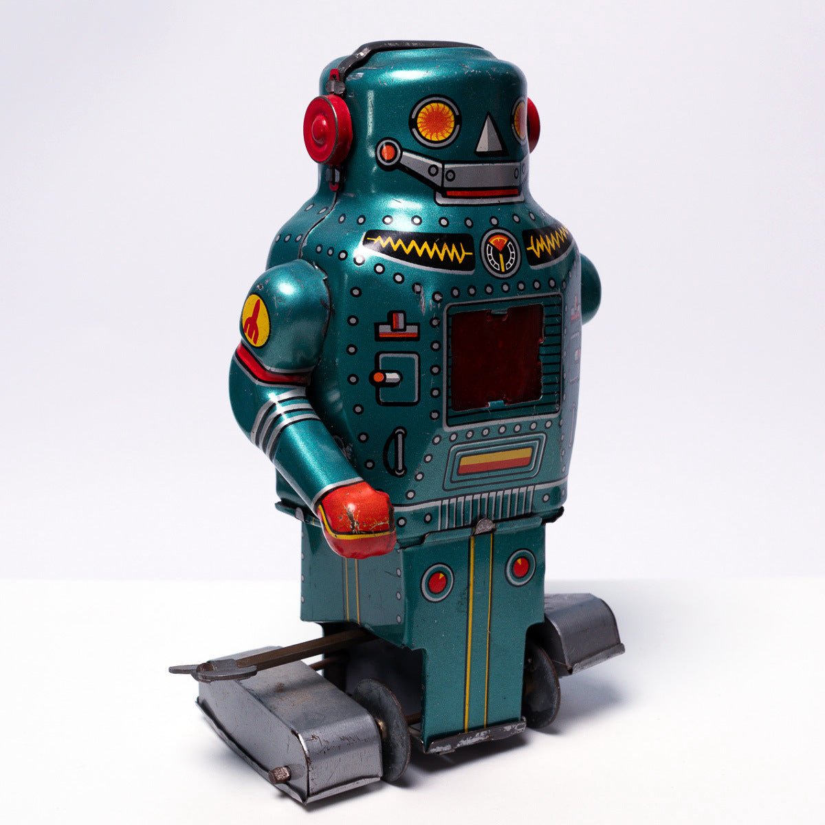 Vintage 1968 Noguchi Mechanical Mighty Robot Excellent with Box Robots & Space Toys Picture 9