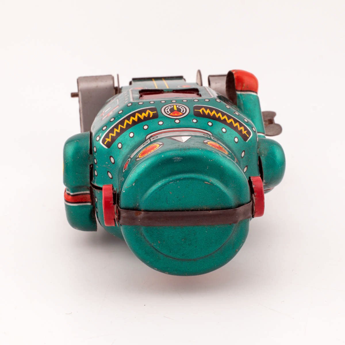 Vintage 1968 Noguchi Mechanical MIGHTY ROBOT With Spark In Working Condition - DT Collectable Toys