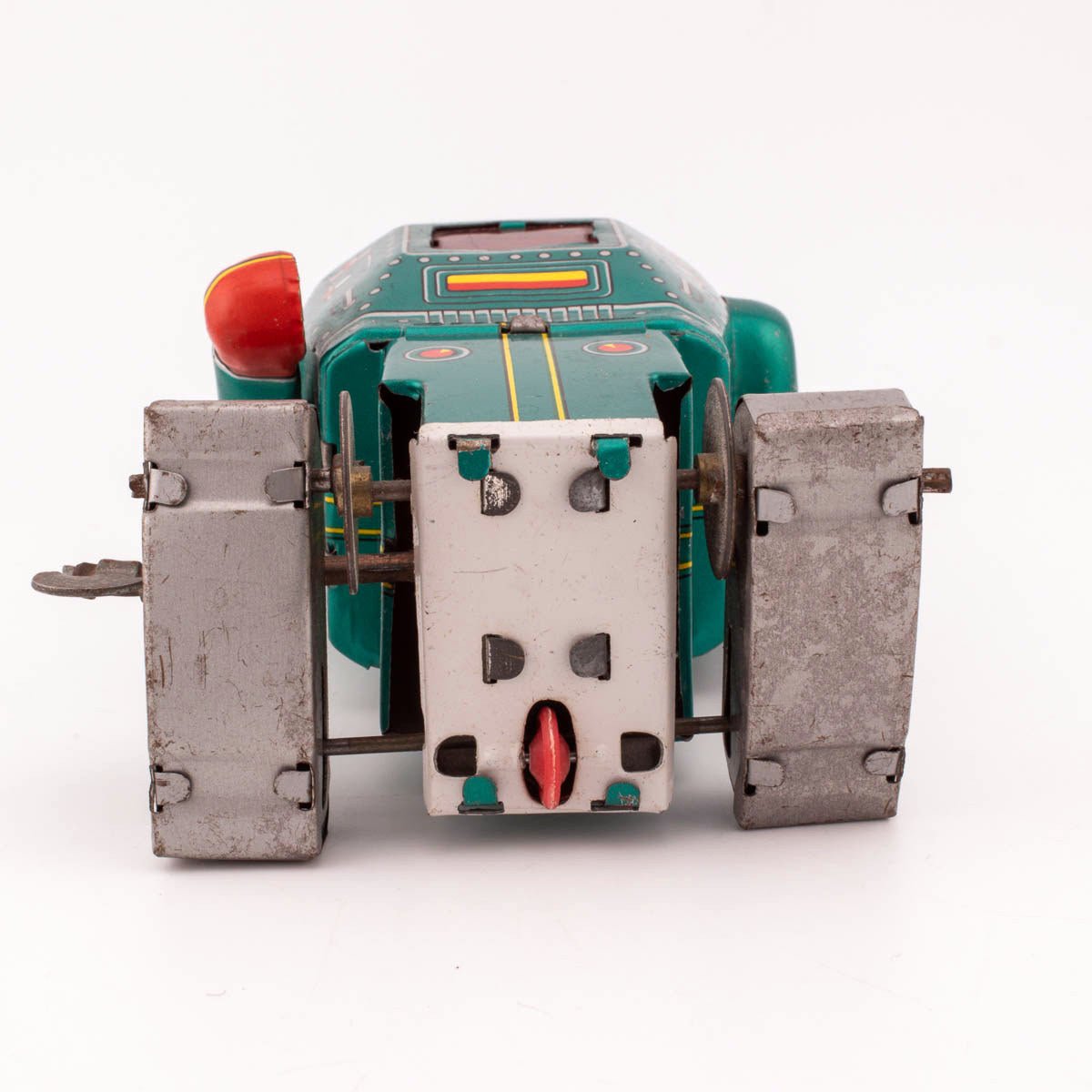 Vintage 1968 Noguchi Mechanical MIGHTY ROBOT With Spark In Working Condition - DT Collectable Toys