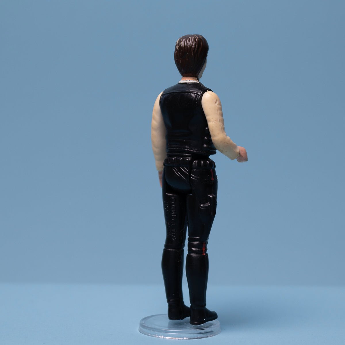Vintage 1977 HAN SOLO Big Head Kenner Star Wars Hong Kong Action Figure Good - DT Collectable Toys