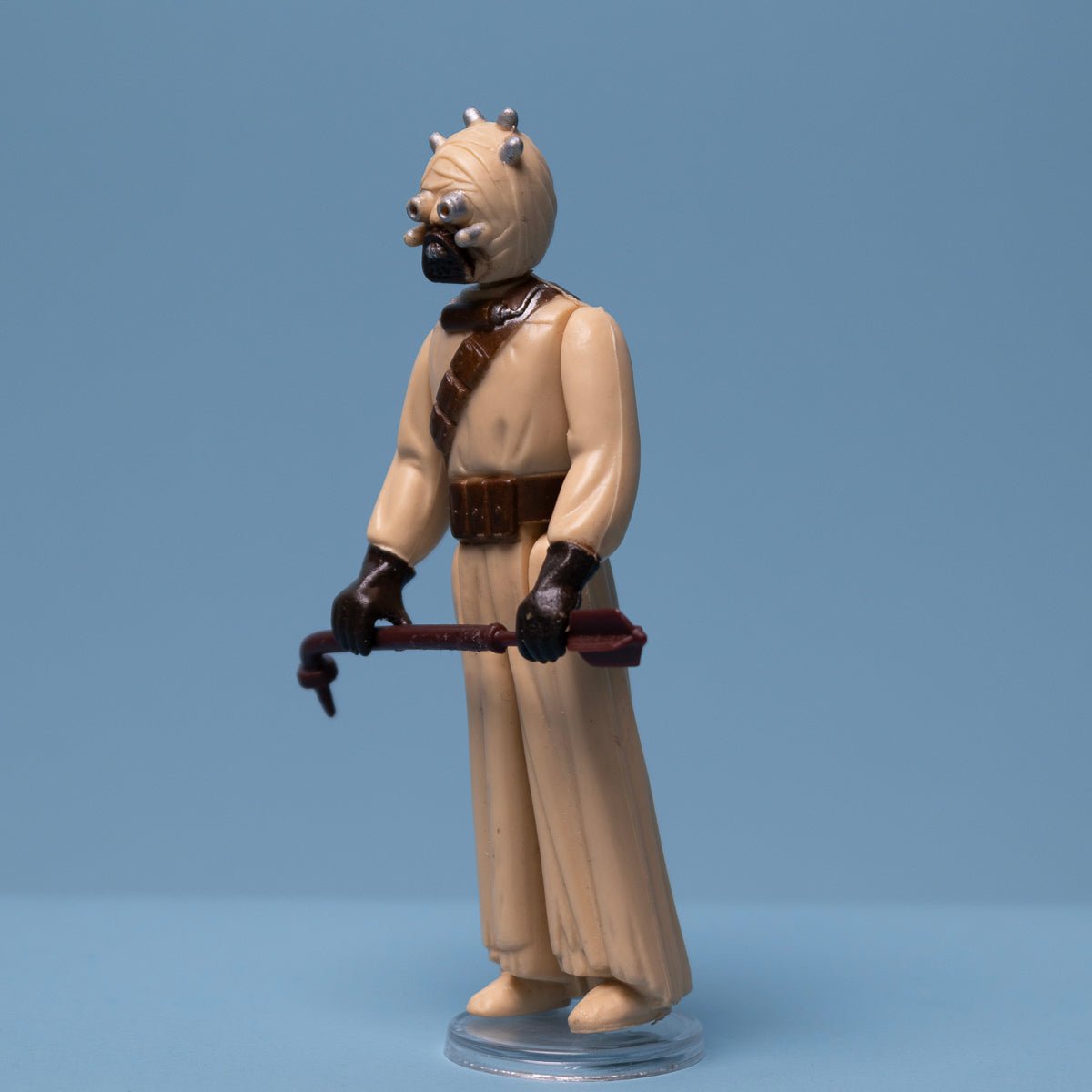 Vintage 1977 TUSKEN RAIDER Kenner Star Wars Hong Kong Action Figure Very Good - DT Collectable Toys
