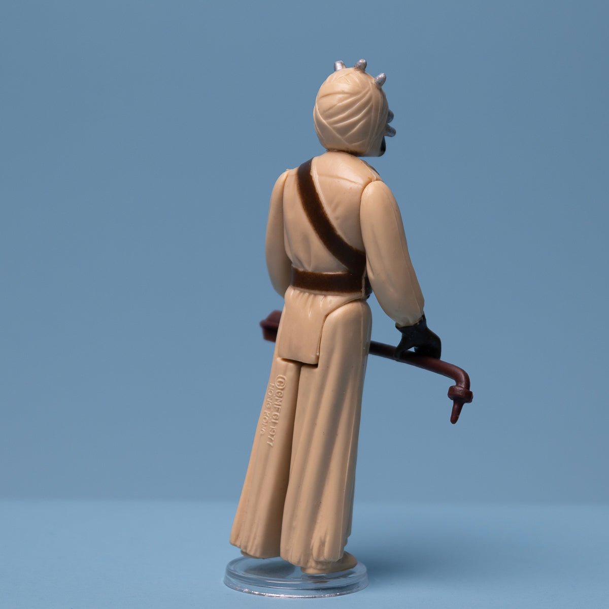 Vintage 1977 TUSKEN RAIDER Kenner Star Wars Hong Kong Action Figure Very Good - DT Collectable Toys