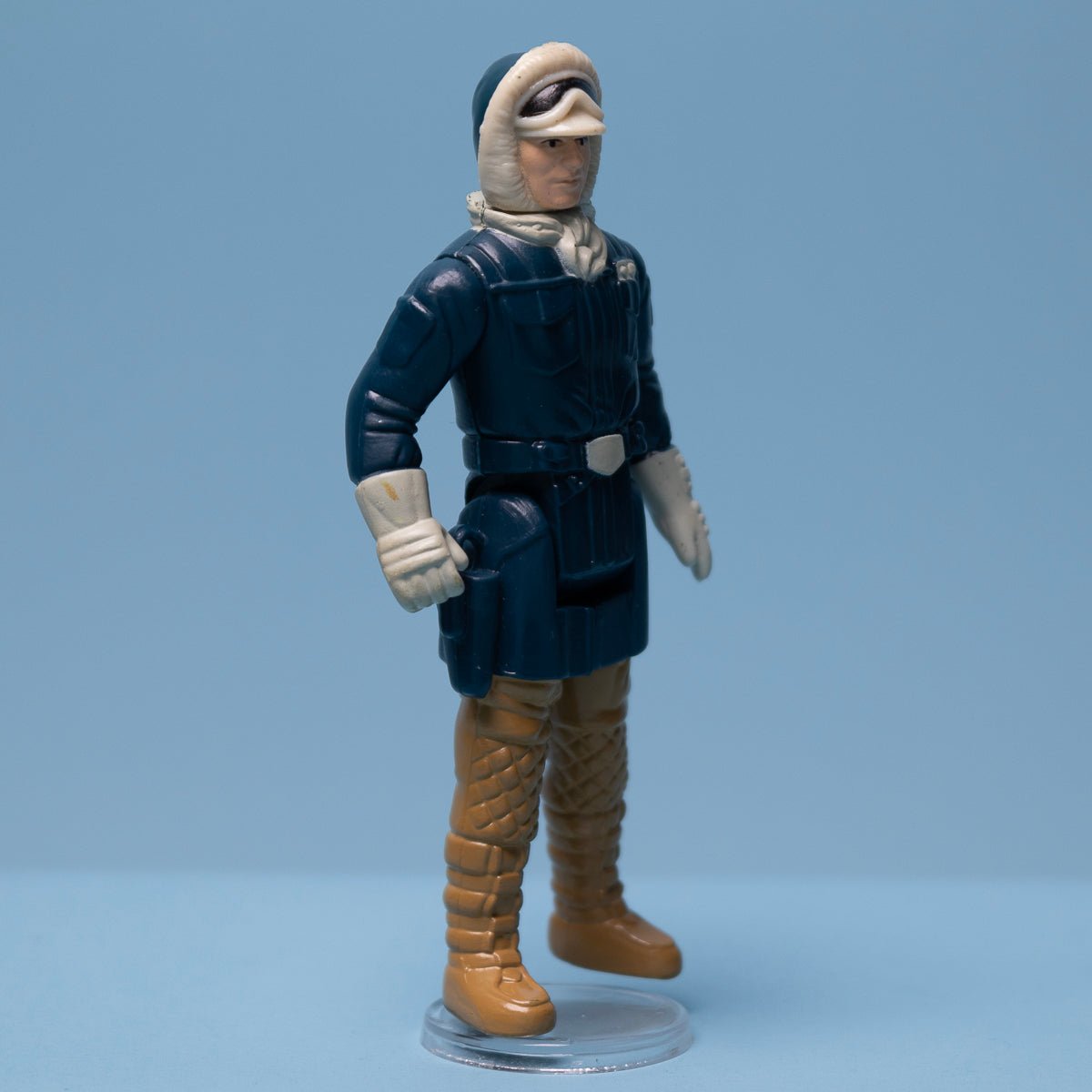Vintage 1980 HAN SOLO HOTH Kenner Star Wars No Coo Action Figure Excellent - DT Collectable Toys