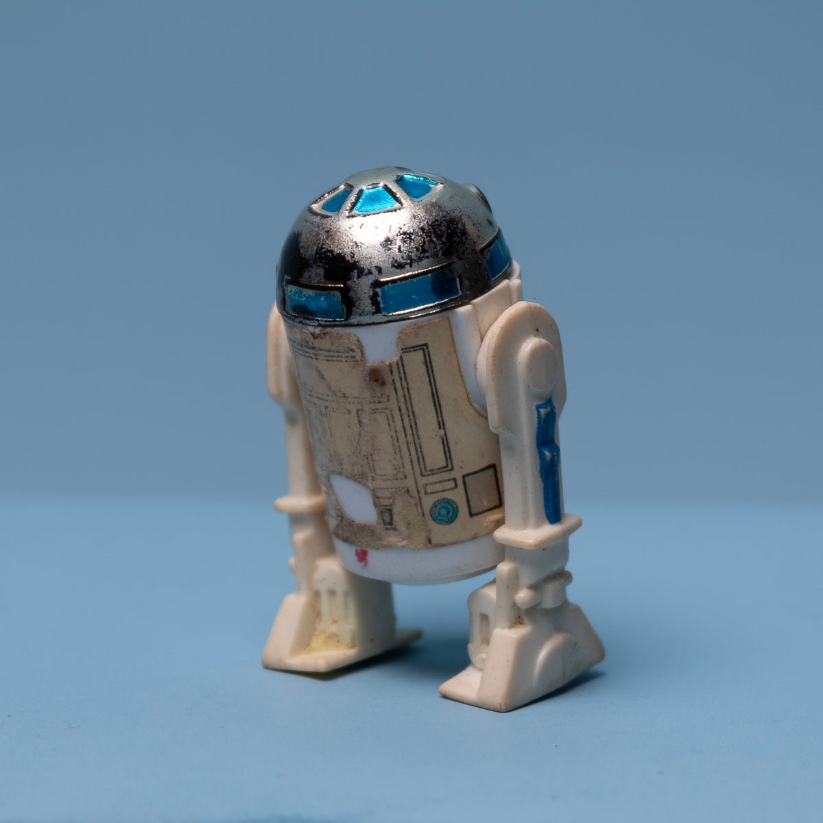 Vintage 1980 R2 - D2 SENSORSCOPE Kenner Star Wars Hong Kong Action Figure Fair Action Figure Picture 4