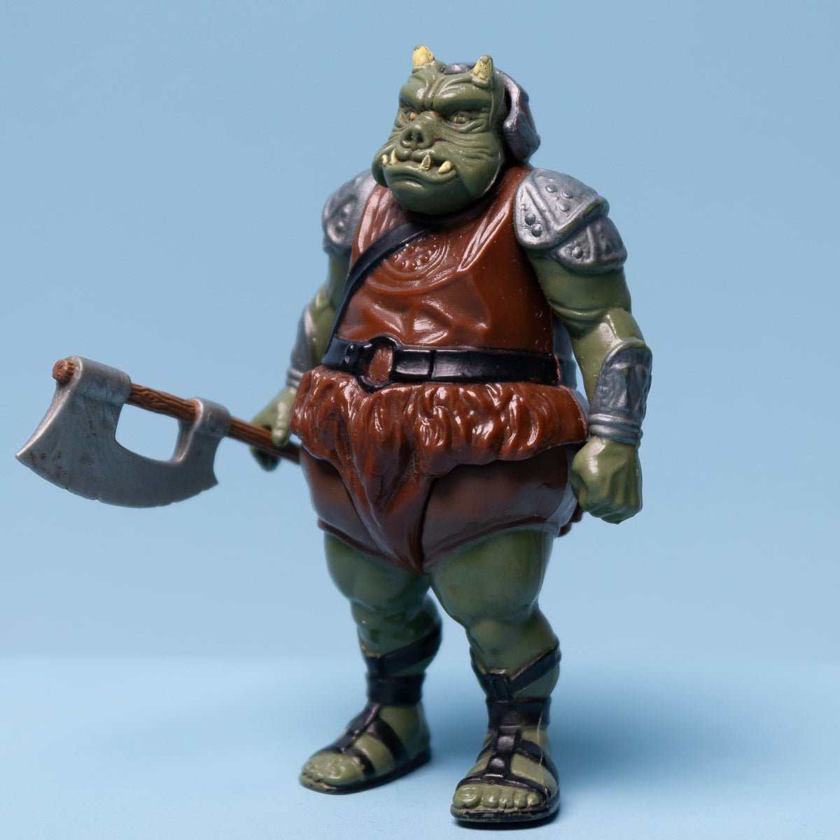 Vintage 1983 GAMORREAN GUARD Kenner Star Wars No Coo Action Figure Excellent - DT Collectable Toys