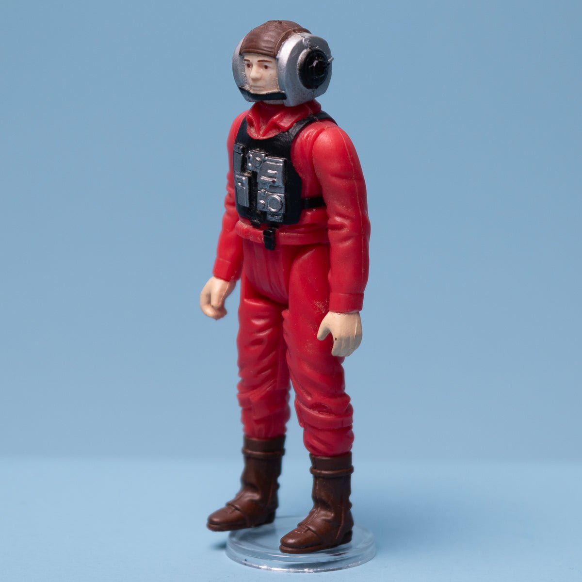 Vintage 1984 B - WING PILOT Kenner No Coo Star Wars Action Figure Excellent - DT Collectable Toys