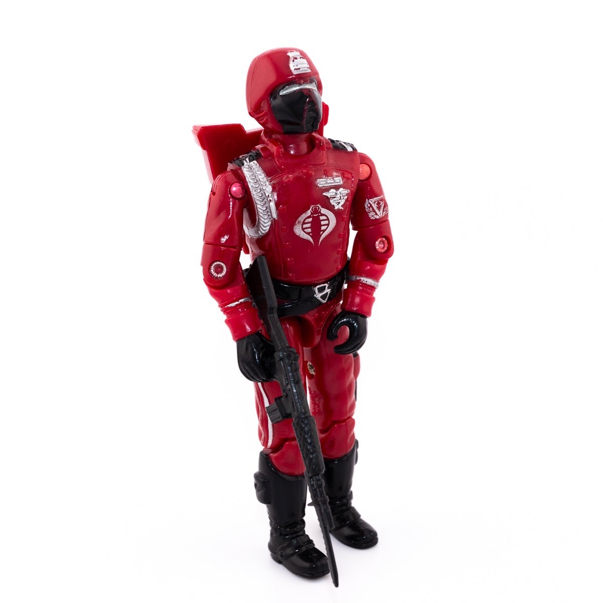 VINTAGE 1984 GI JOE CRIMSON GUARD v1 EXCELLENT 100% COMPLETE HASBRO FIGURE - DT Collectable Toys