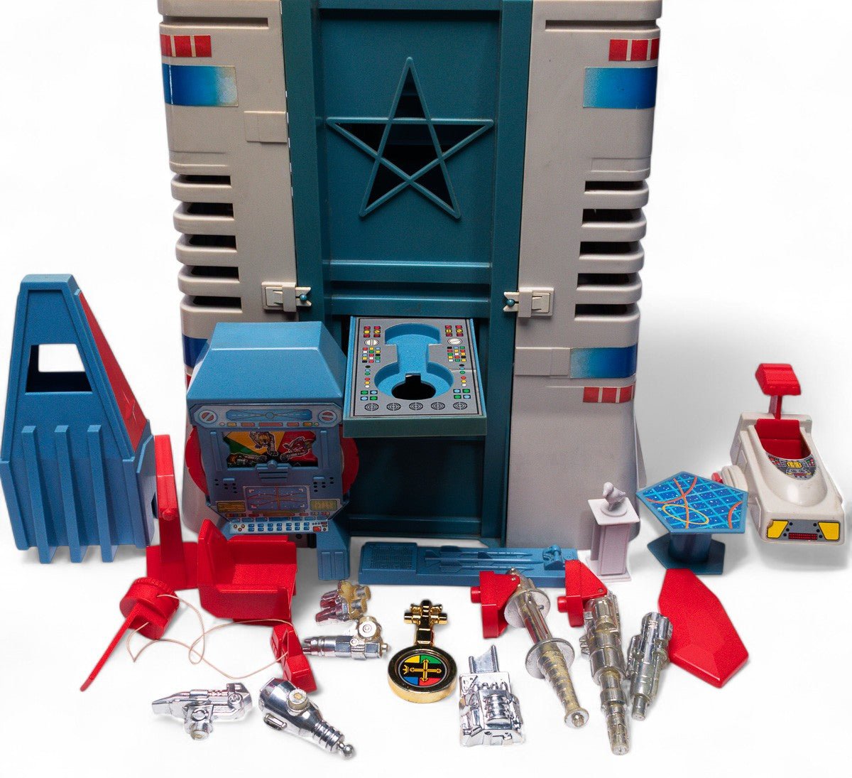Vintage 1984 Panosh Place Voltron Castle of Lions Playset Complete & Excellent Action Figure Playset Picture 2