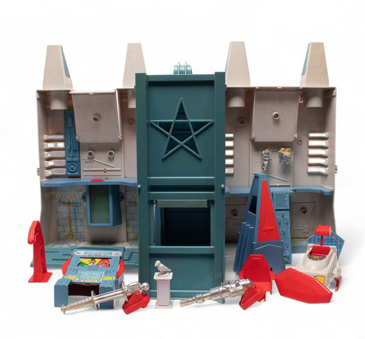 Vintage 1984 Panosh Place Voltron Castle of Lions Playset Complete & Excellent Action Figure Playset Picture 3
