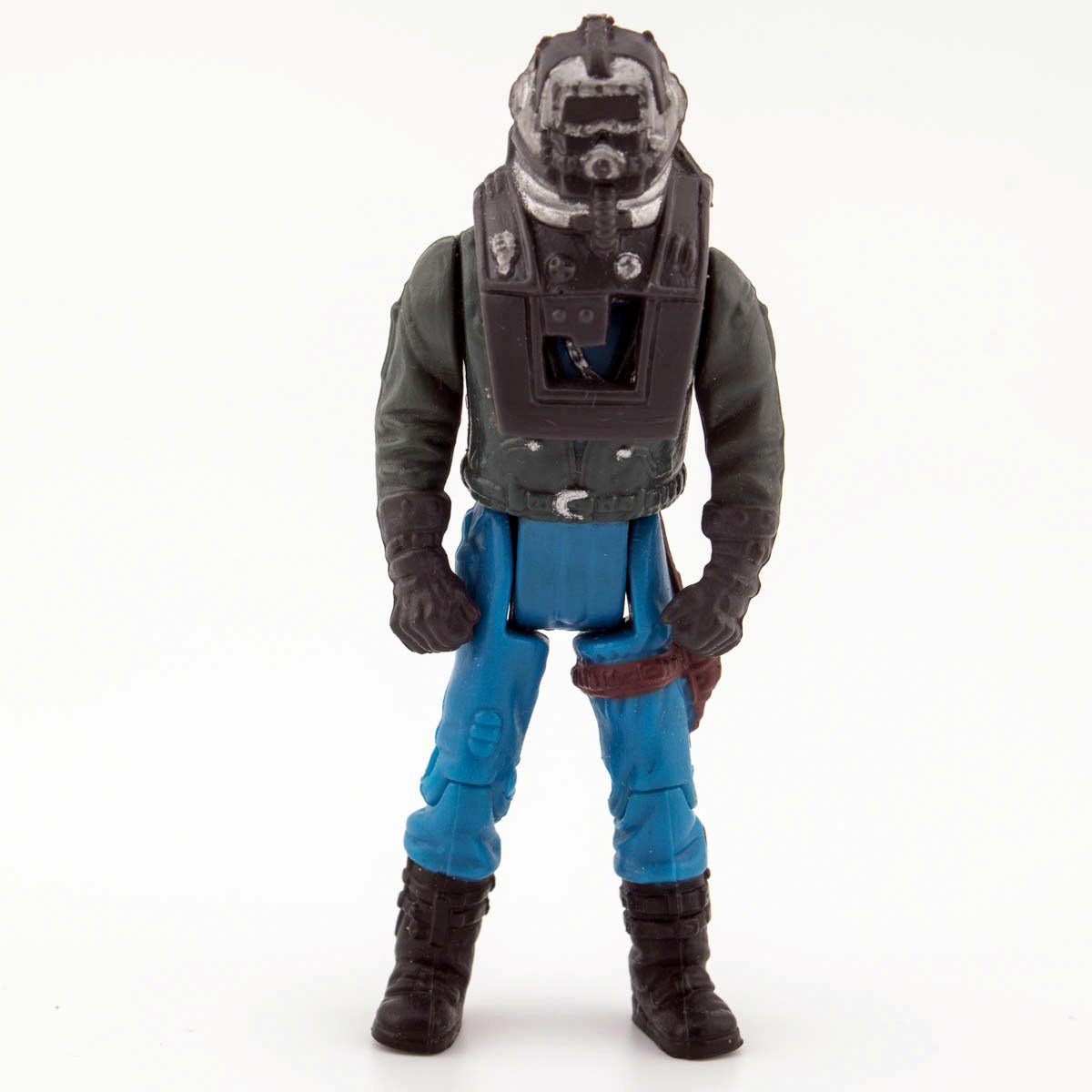 Vintage 1985 Kenner M.A.S.K. SLY RAX with Stiletto Mask Rare Action Figure - DT Collectable Toys