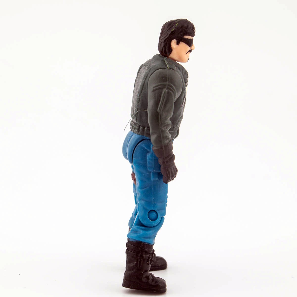 Vintage 1985 Kenner M.A.S.K. SLY RAX with Stiletto Mask Rare Action Figure - DT Collectable Toys
