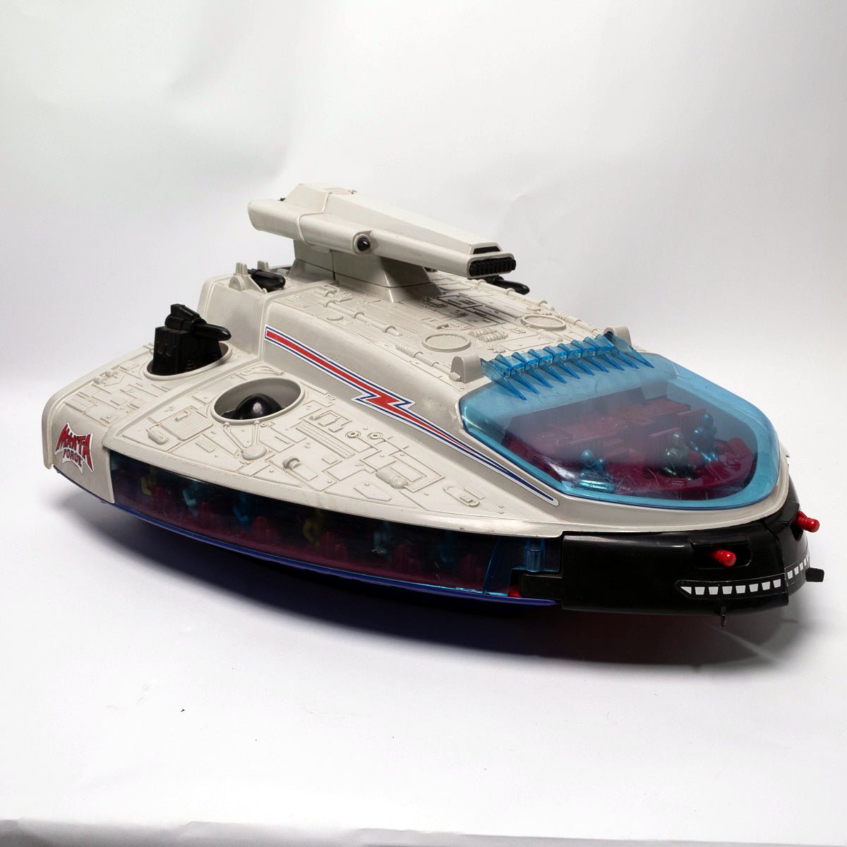 Vintage 1987 Bluebird Toys Manta Force Command Ship Play Set Complete Excellent Action Figure Playset Picture 5