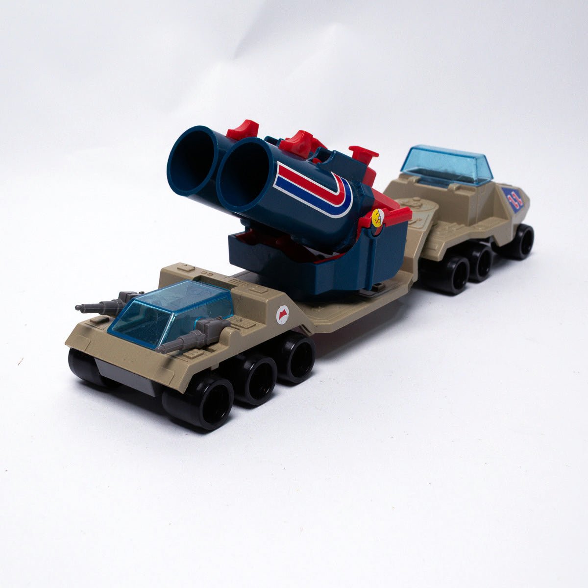 Vintage 1987 Bluebird Toys Manta Force Cyclops Ground Assault Vehicle Excellent
