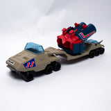 Vintage 1987 Bluebird Toys Manta Force Cyclops Ground Assault Vehicle Excellent