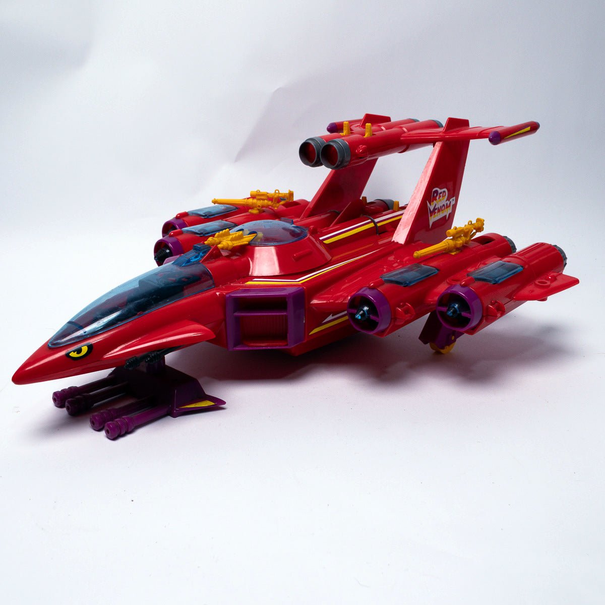 Vintage 1987 Bluebird Toys Manta Force Red Venom Play Set Complete Excellent