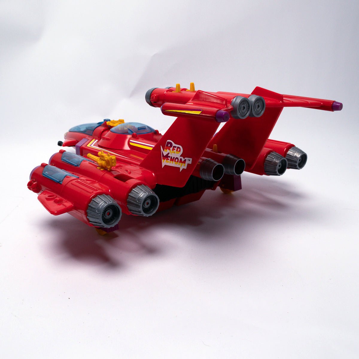 Vintage 1987 Bluebird Toys Manta Force Red Venom Play Set Complete Excellent