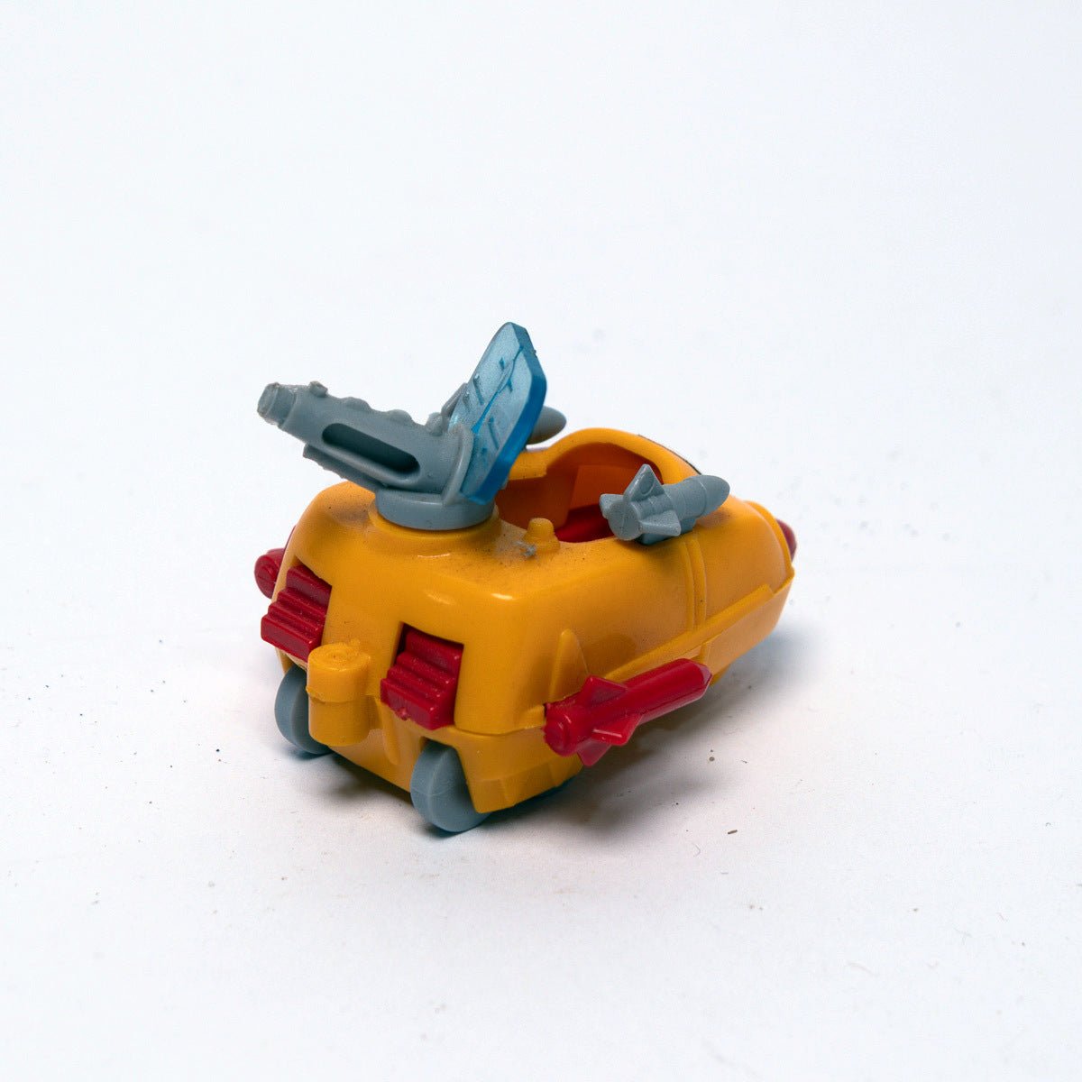 Vintage 1987 Bluebird Toys Manta Force Yellow Wolves Play Set Complete Excellent
