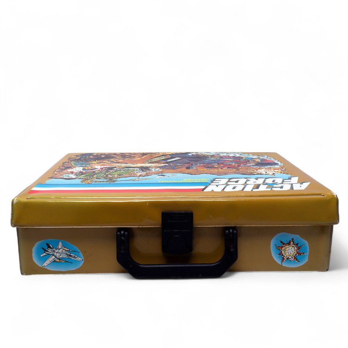 Vintage 1987 Cambrasound Action Force Vinyl Cassette Tape Collector Case Exc.