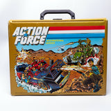 Vintage 1987 Cambrasound Action Force Vinyl Cassette Tape Collector Case Exc.