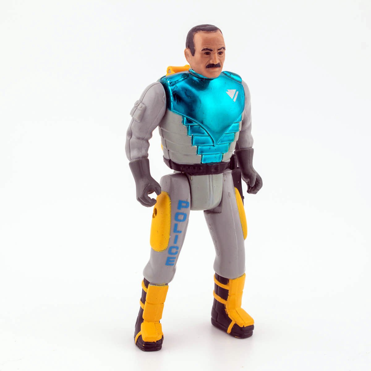 Vintage 1988 Kenner Robocop Series 1 SERGEANT REED Rare Cap - Firing Action Figure - DT Collectable Toys