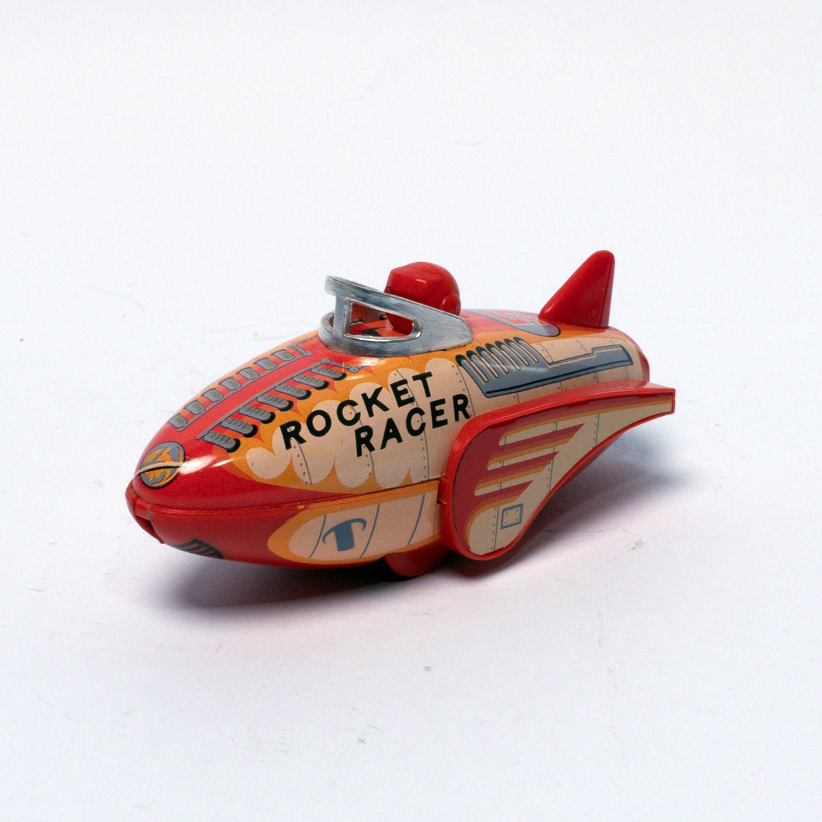 Vintage 1997 Masudaya Mini Rocket Racer Friction Tin Toy Replica Mint & Boxed Robots & Space Toys Picture 2