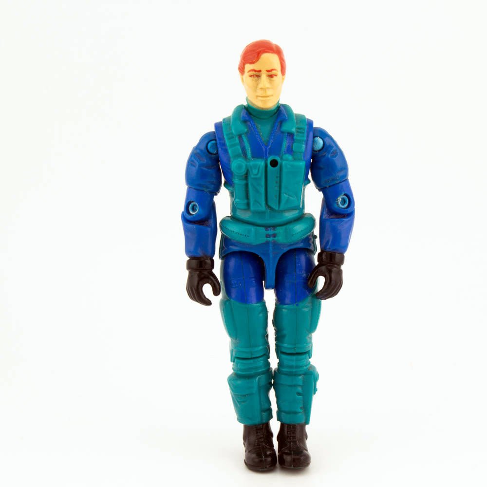Vintage Action Force GI Joe ACE v2 1992 Hasbro Rare Battle Copter Action Figure - DT Collectable Toys
