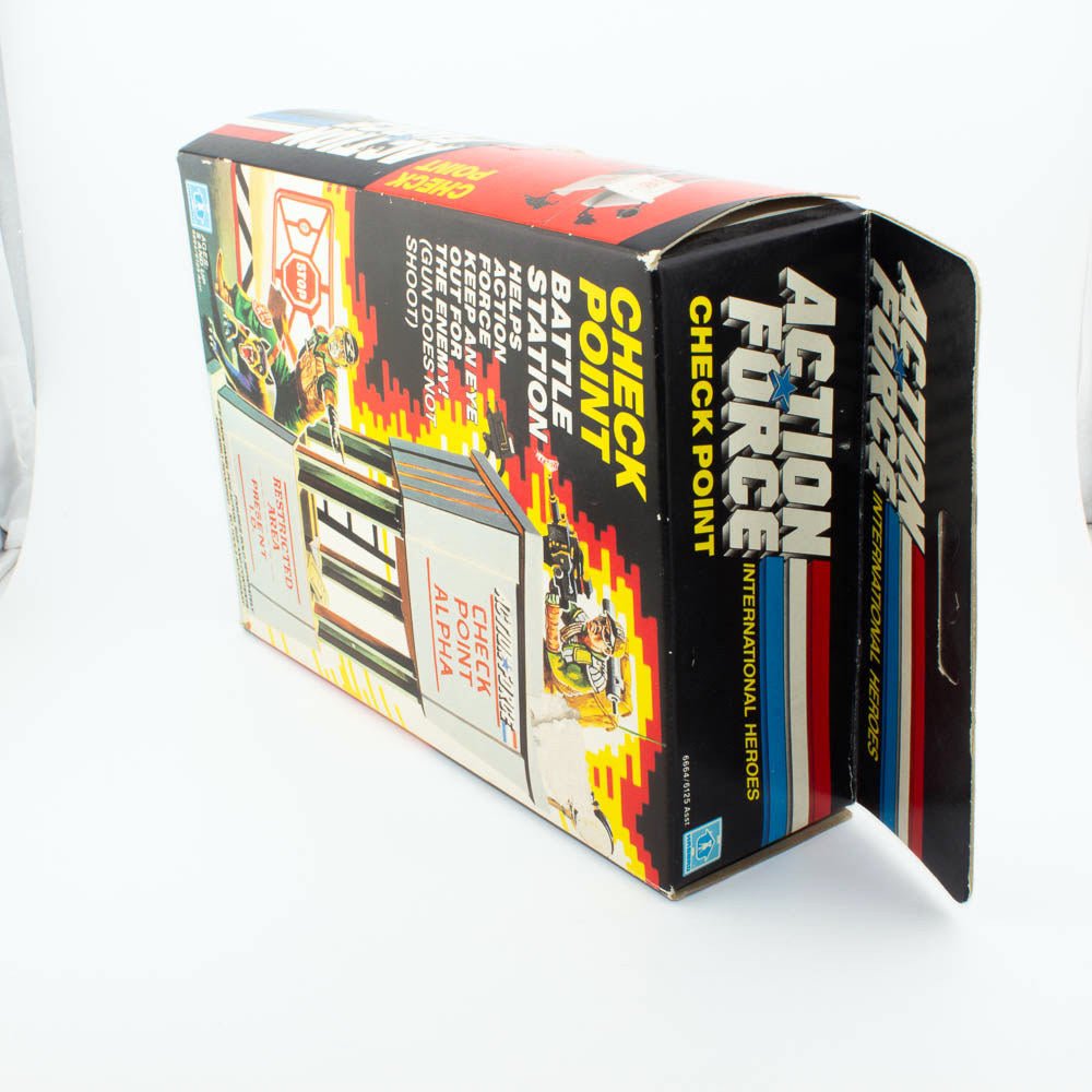 Vintage Action Force GI Joe CHECKPOINT BATTLE STATION Hasbro Boxed Sealed Bag - DT Collectable Toys