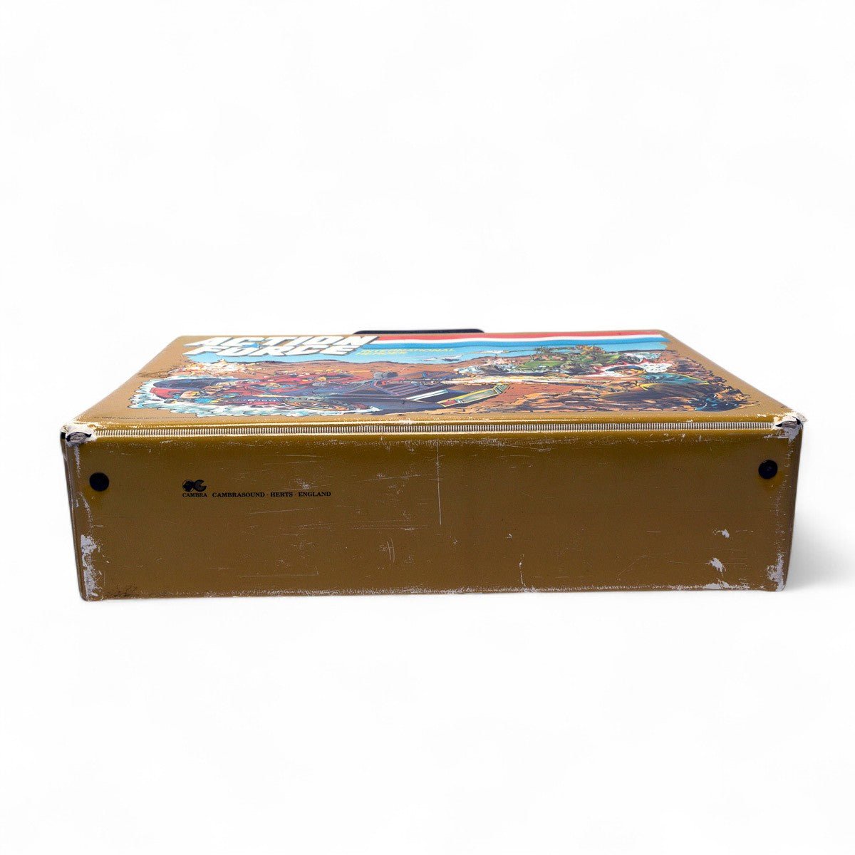 Vintage Action Force Vinyl Cassette Tape Collector Case 1987 Cambrasound Exc.