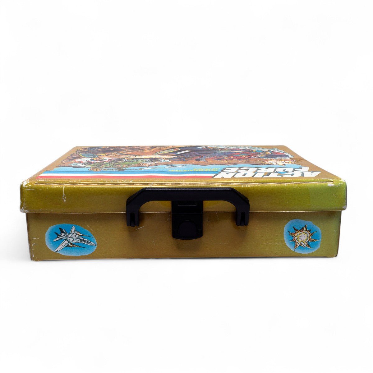 Vintage Action Force Vinyl Cassette Tape Collector Case 1987 Cambrasound Exc.
