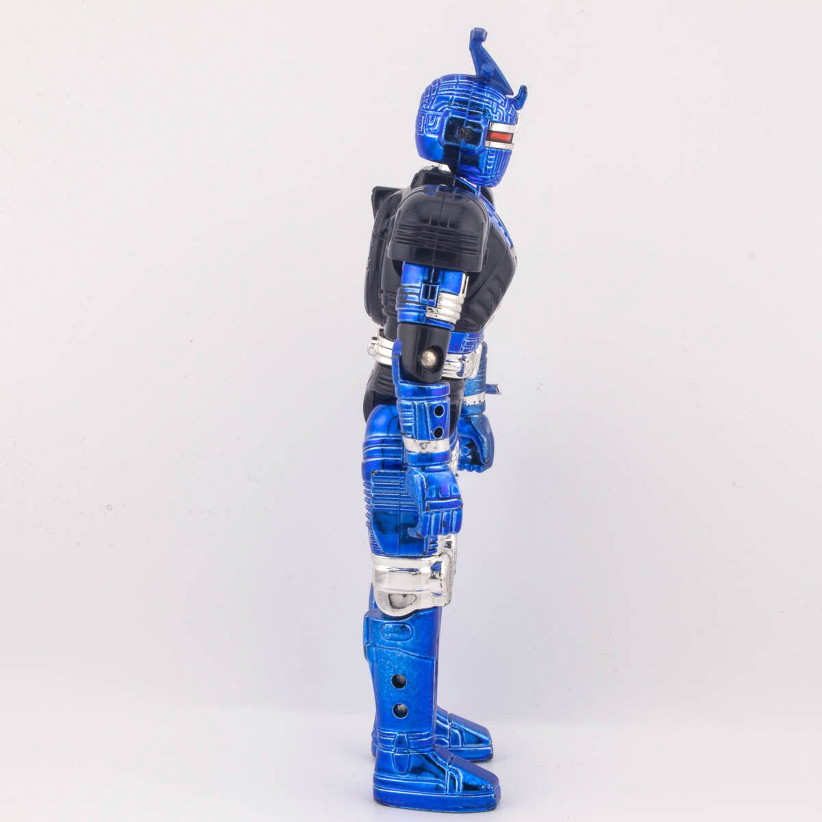 Vintage Bandai Blue Stinger Beetleborg 1996 Excellent Action Figure - DT Collectable Toys