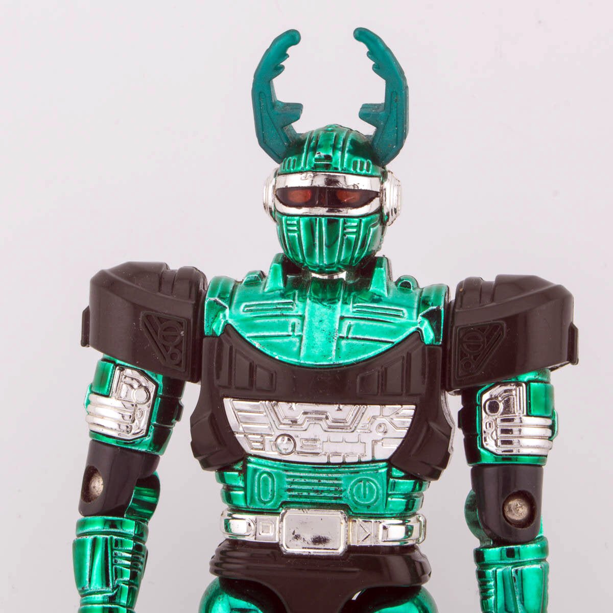 Vintage Bandai Green Hunter Beetleborg 1996 Excellent Action Figure Picture 5