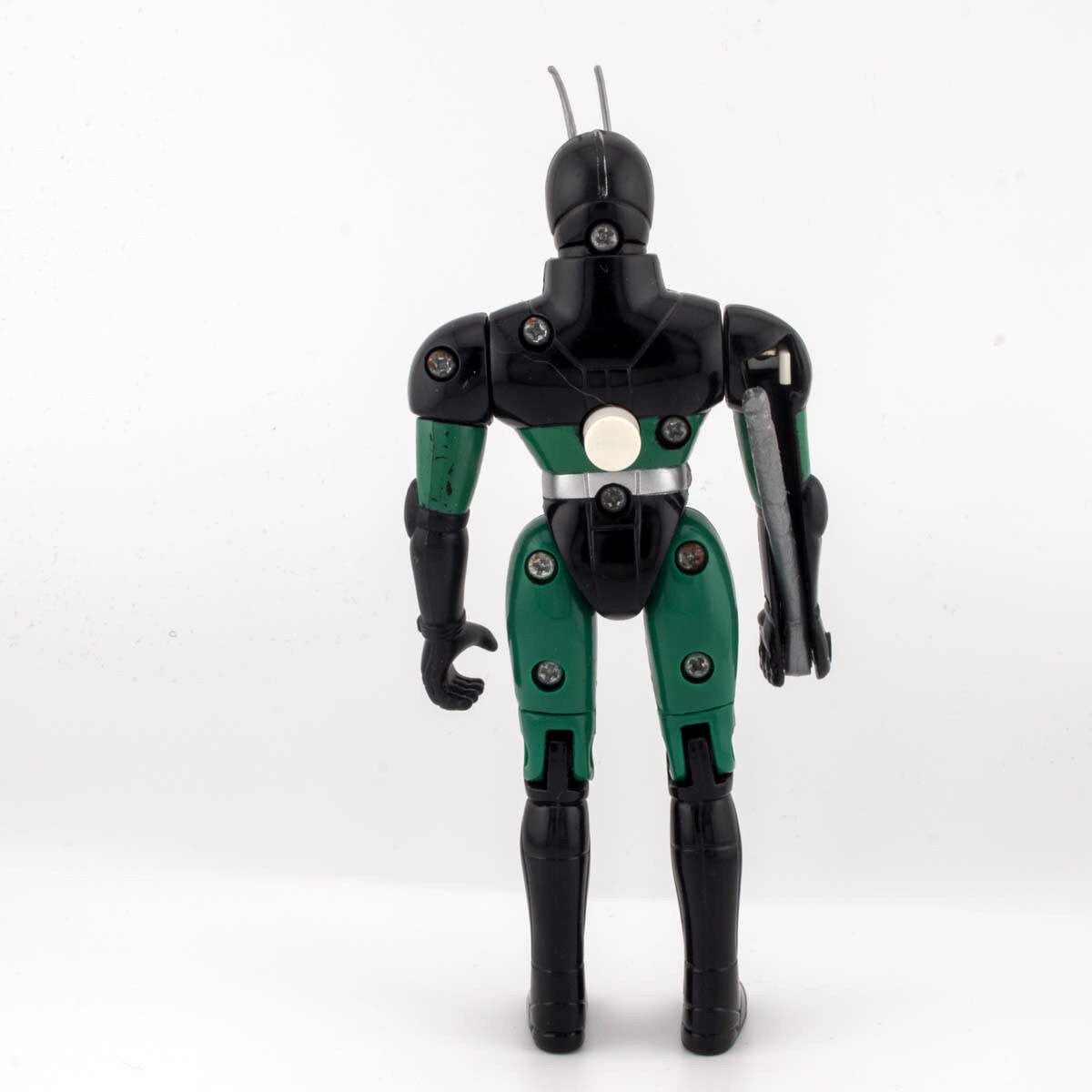 Vintage Bandai Sabre Flipping Masked Rider 1996 Excellent Action Figure - DT Collectable Toys