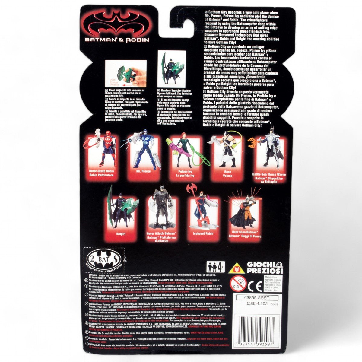 Vintage Batman & Robin BATGIRL Sealed Action Figure - DT Collectable Toys