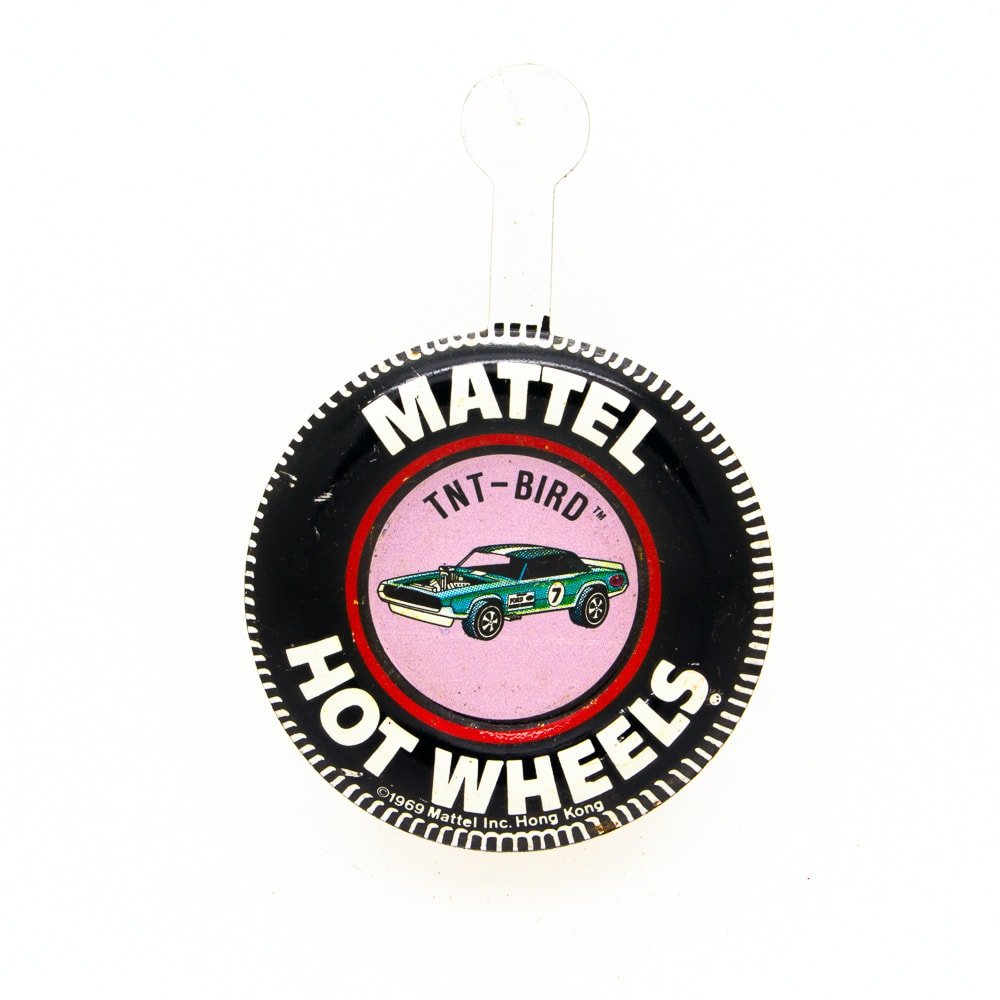 Vintage Hot Wheels Redline Tinplate Button Badge All Very Good or Better Picture 34