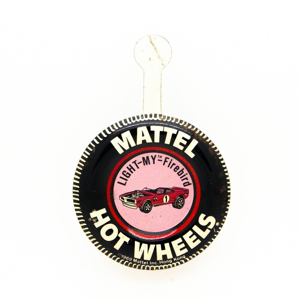 Vintage Hot Wheels Redline Tinplate Button Badge All Very Good or Better Picture 20