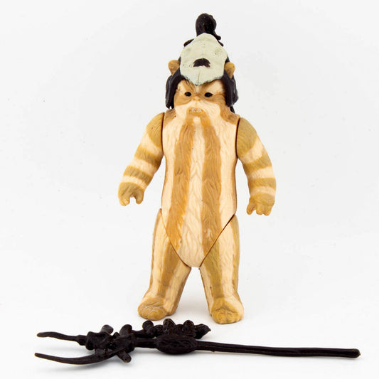 Vintage Kenner Star Wars Logray Ewok C - 7+ 1983 Hong Kong Action Figure Picture 1