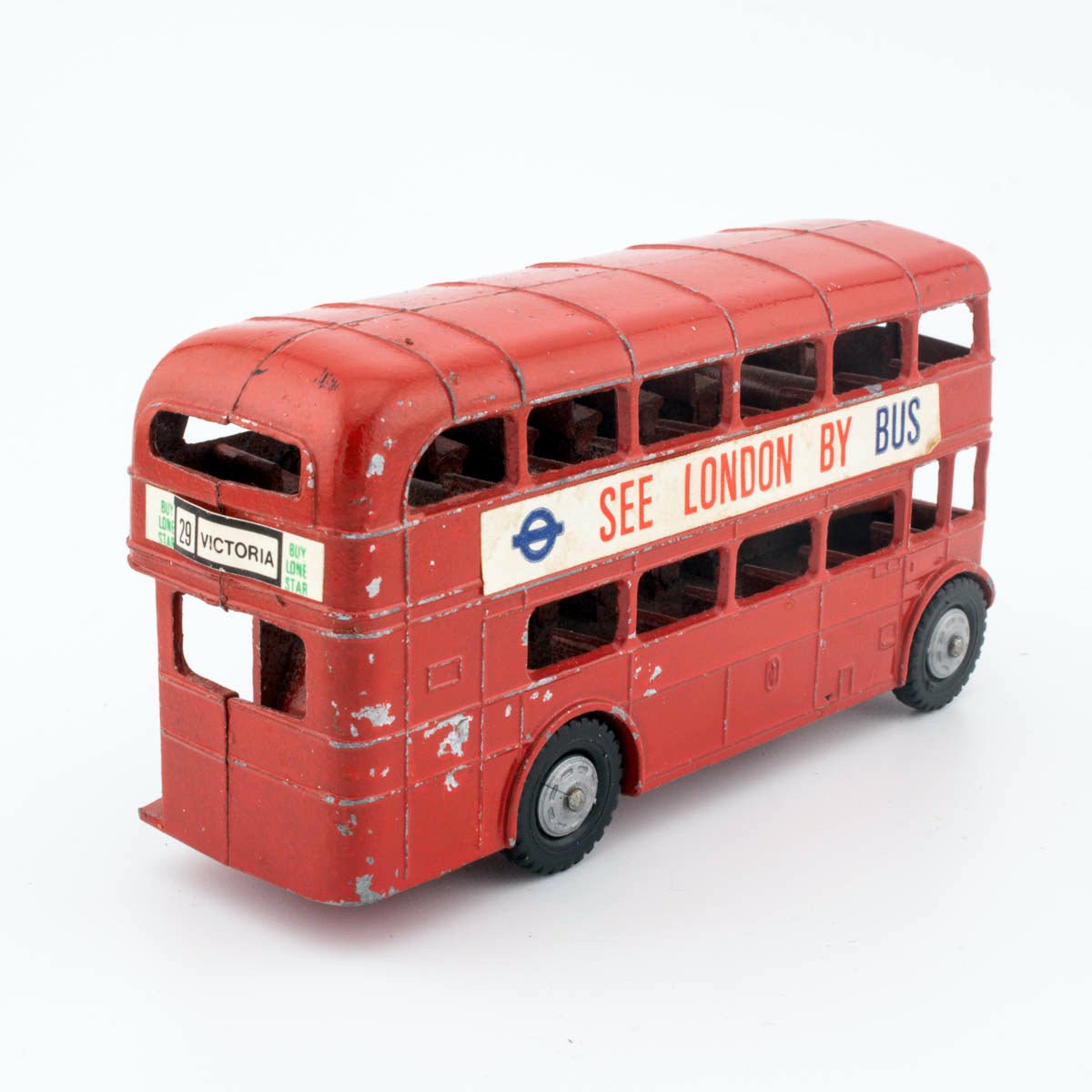 Vintage Lone Star 1259 ROUTEMASTER BUS Roadmasters Excellent Diecast Model - DT Collectable Toys