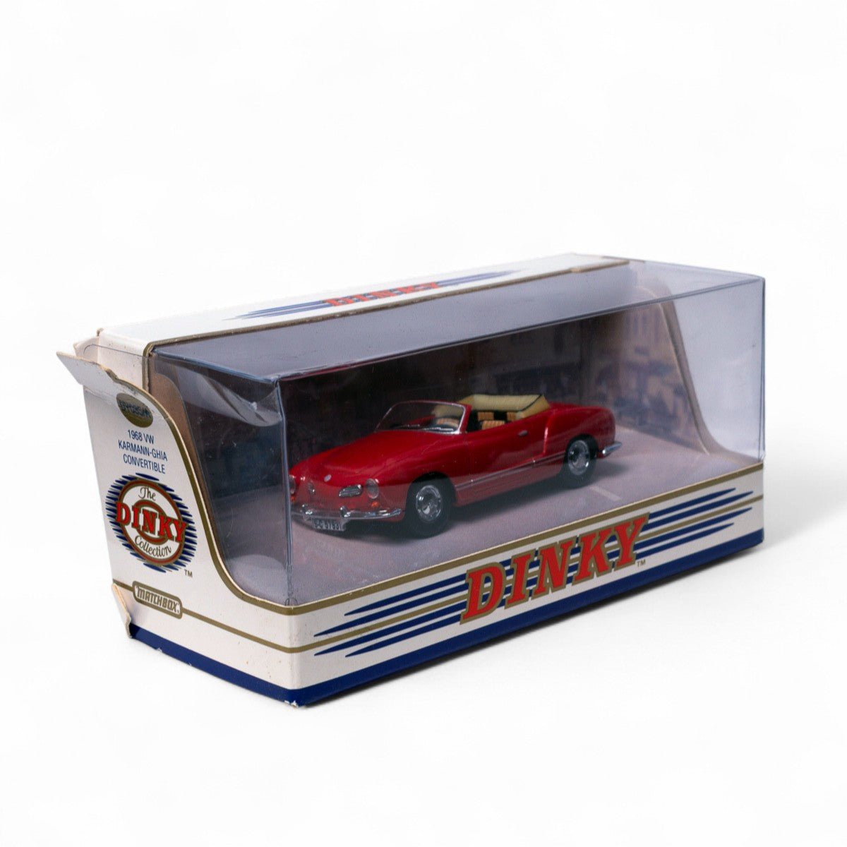 Vintage Matchbox Dinky DY035A 1968 VW Karmann - Ghia Convertible 1993 MIB