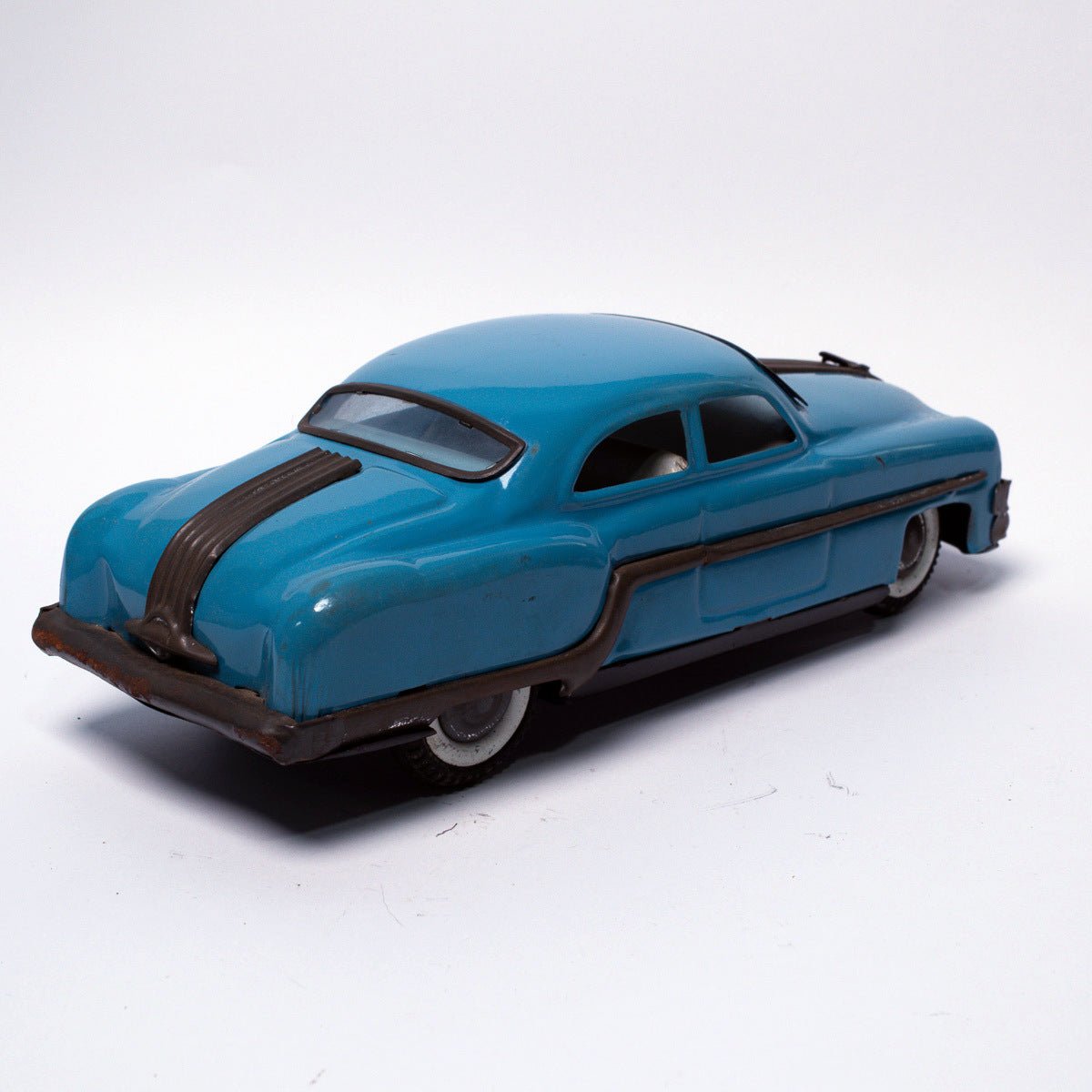 Vintage Minister Delux 1950's Tinplate Friction Mechanical Car Made in India