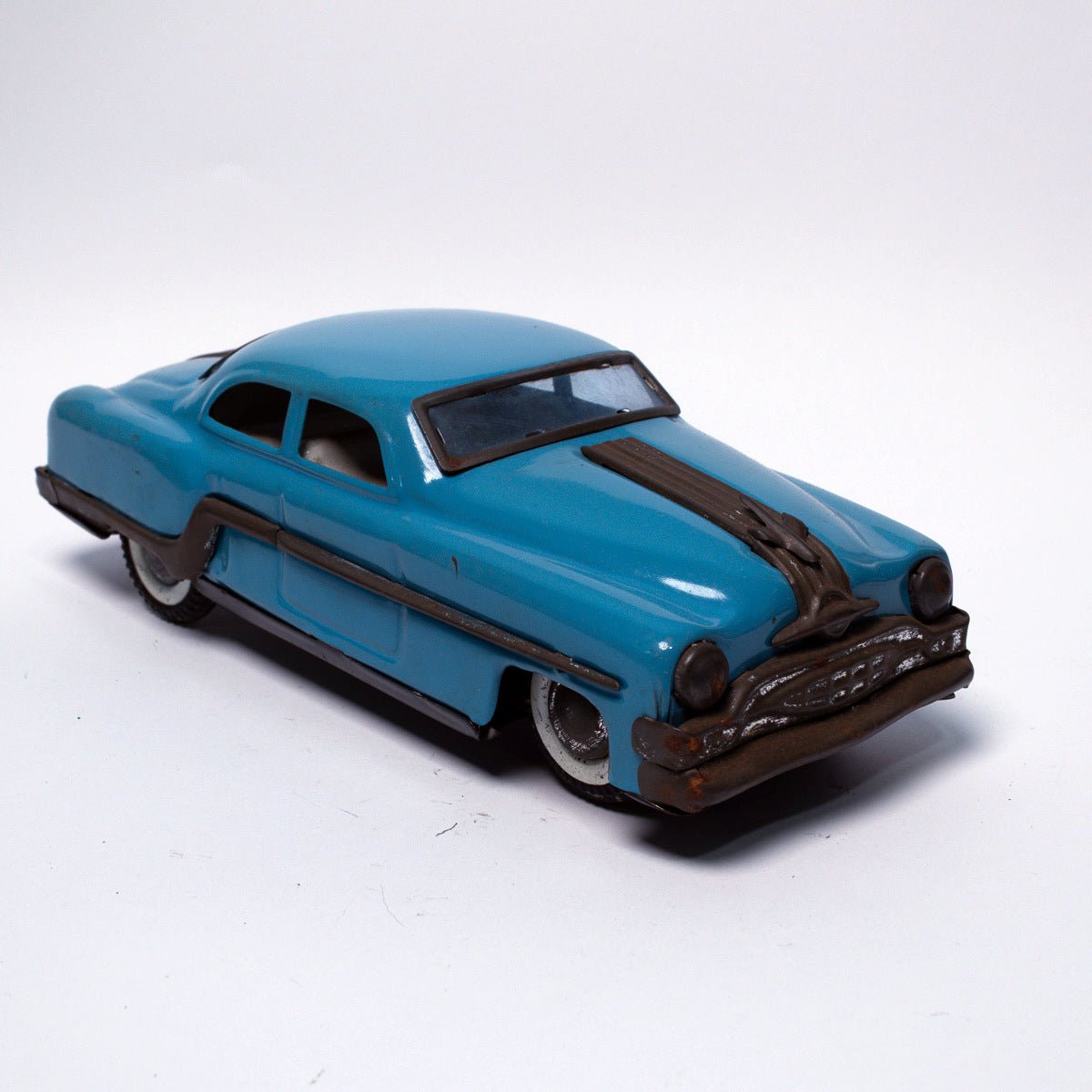 Vintage Minister Delux 1950's Tinplate Friction Mechanical Car Made in India