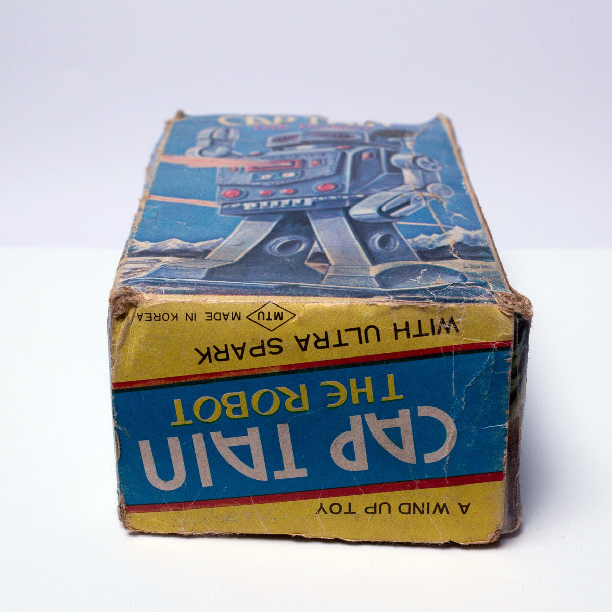 Vintage MTU Captain the Robot c.1980 Made in Korea Very Good in Poor Box Robots & Space Toys Picture 9